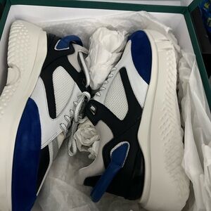 Buscemi White, Black & Blue Chunky Sneakers